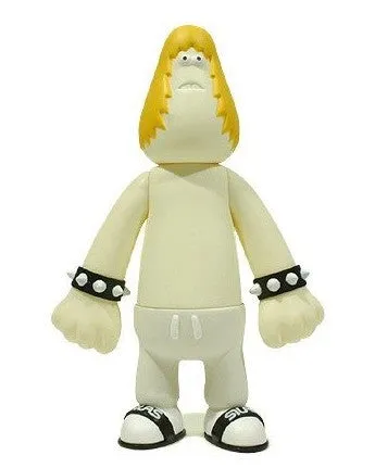 Amos Toys 2000 James Jarvis Tattoo Me Keith White Ver 7" Vinyl Figure Used