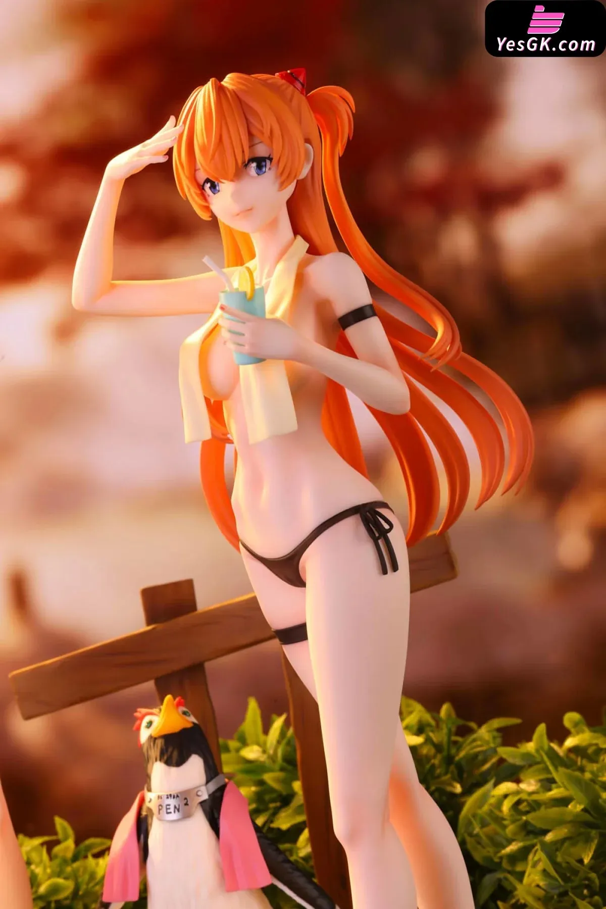 Asuka Langley Soryu and Ayanami Rei Resin Statue - Sun Bird Studio [In-Stock]