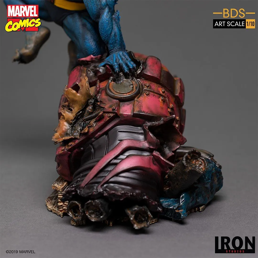 Battle Diorama Series Beast Vs Sentinel Statue