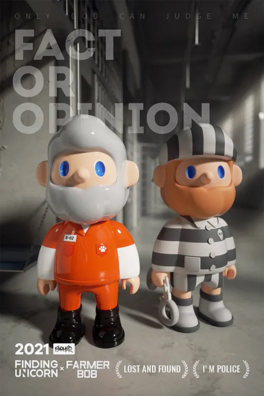 Farmer Bob Fact or Opinion Blind Box Series by Finding Unicorn