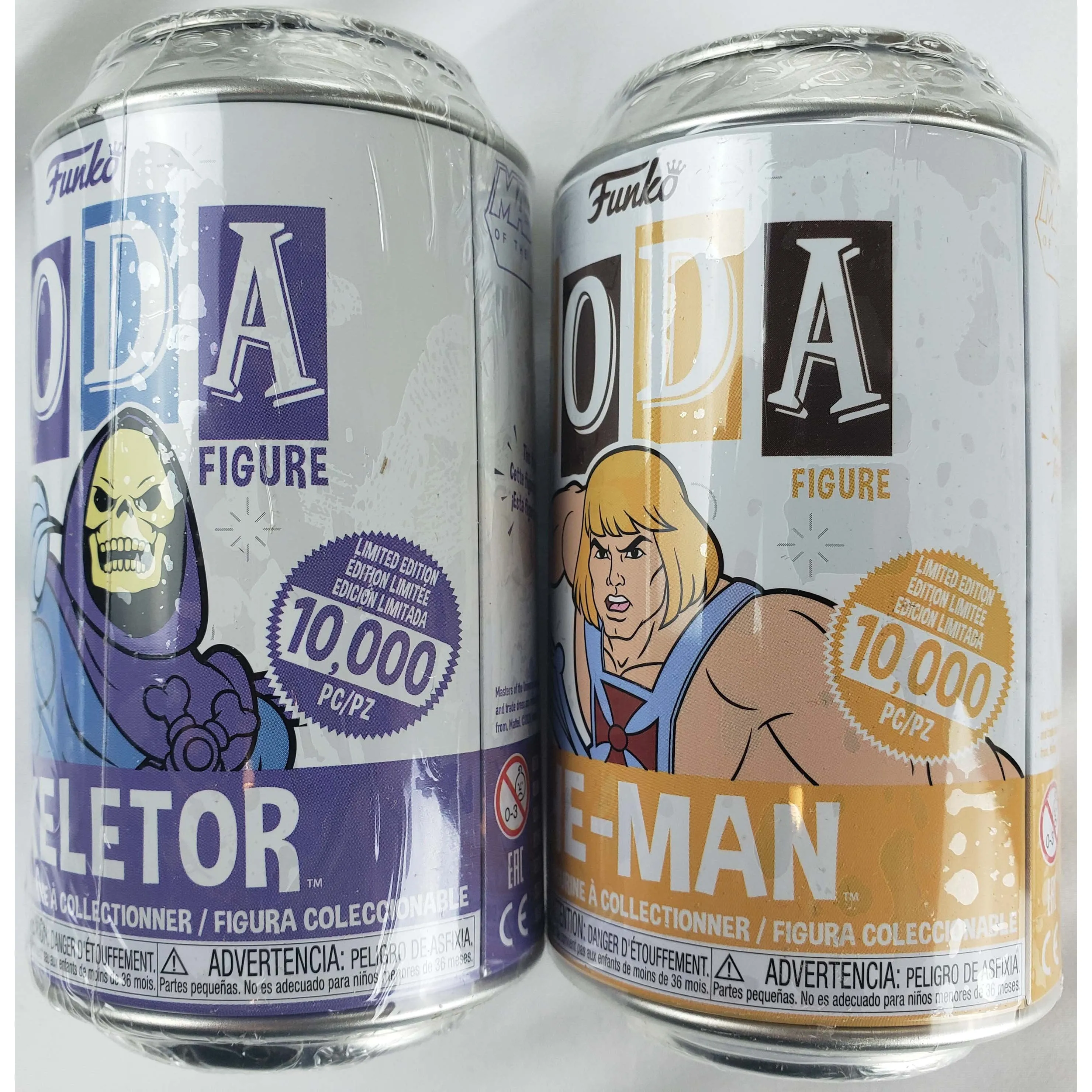 Funko Soda Skeletor & He-Man Vinyl Figures - Limited Edition 1/1000 - Chase chance
