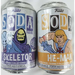 Funko Soda Skeletor & He-Man Vinyl Figures - Limited Edition 1/1000 - Chase chance